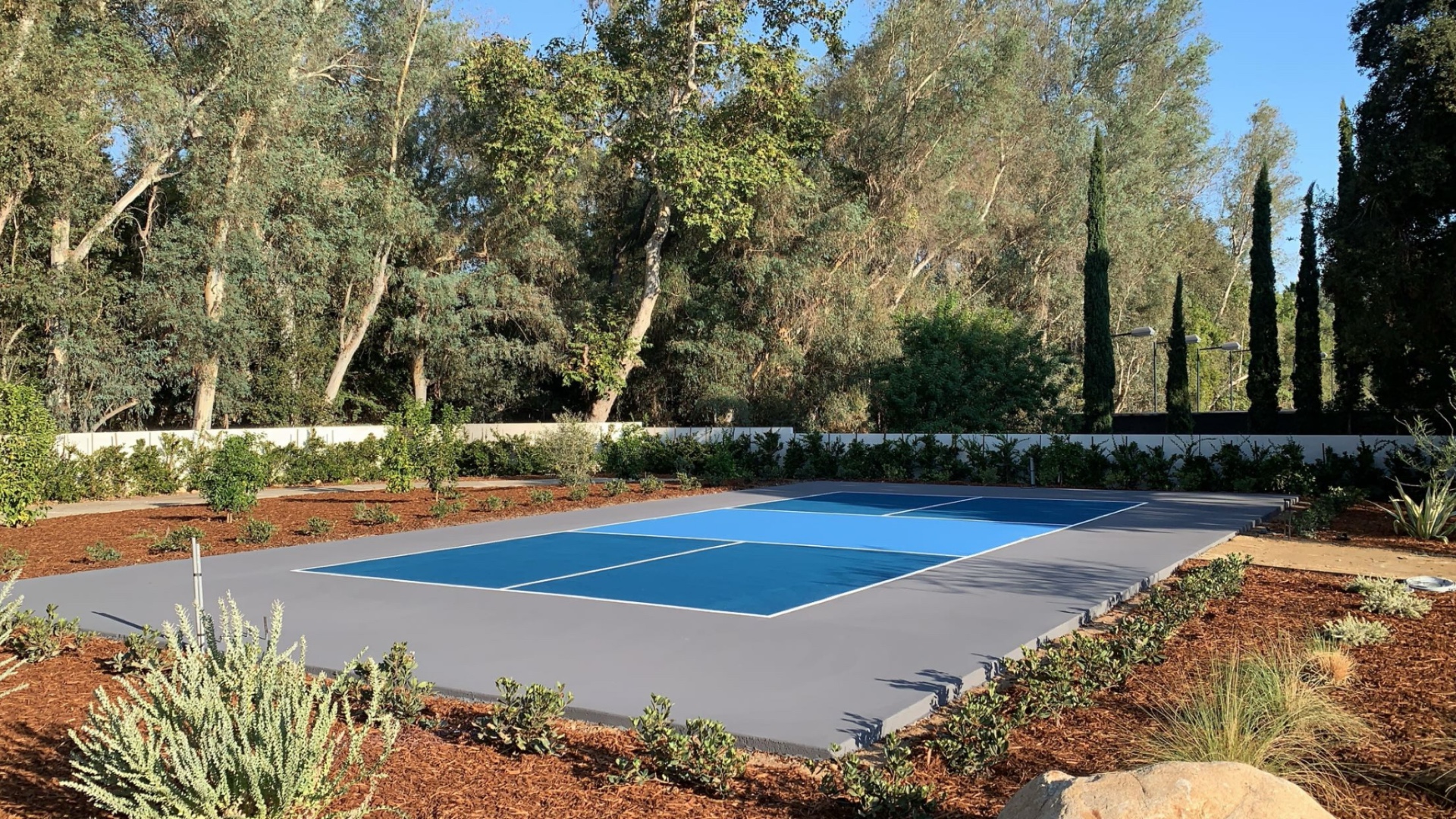 Garden Pickleball Court — Southern California