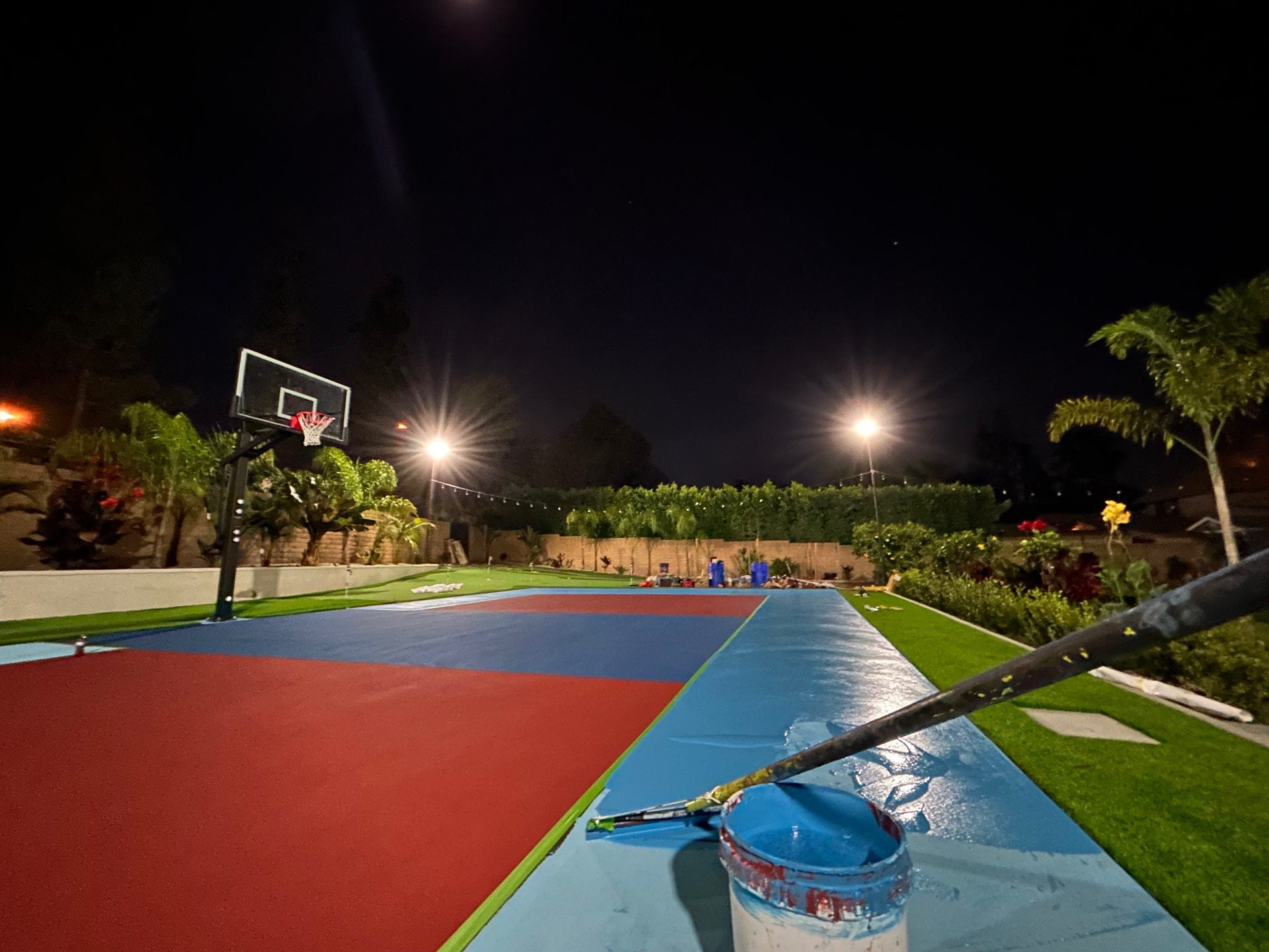 Court Resurface In Progress — Southern California